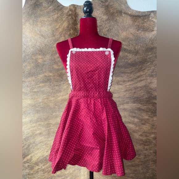 Pinafore handmade prairie / cottage core dress - Picture 4 of 5